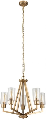 Подвесная люстра Kichler KL-DERYN5-NBR (220V, на цепи)