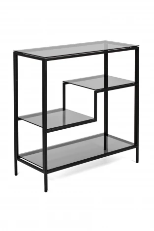 Консольный стол AllConsoles 1013-CB grey черный муар