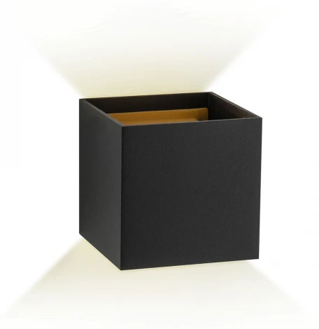 Настенный светильник светодиодный AM Group AM11 AM112-2X5W-BK+GD (220V)