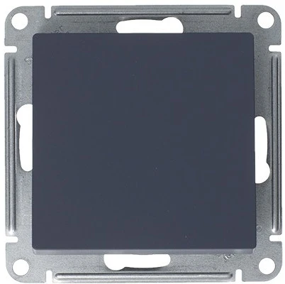 Переключатель встраиваемый перекрестный одноклавишный (грифель) Systeme Electric AtlasDesign ATN000771