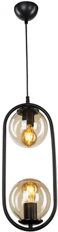Подвесной светильник TopLight Kerrie TL1609H-02BK (220V, на проводе, шарики)
