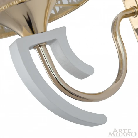 Бра Arte Milano Florentia-8857 308857/1W Wh/Gd (220V)