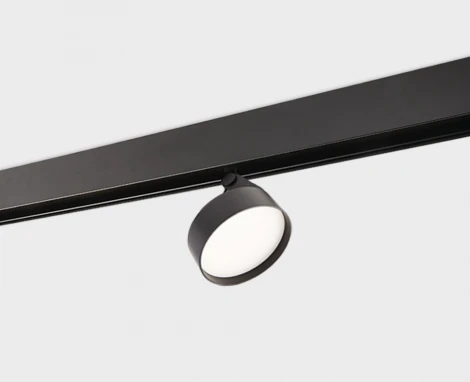 Трековый светильник магнитный 12W 48V Italline IT012-5028 black 3000K