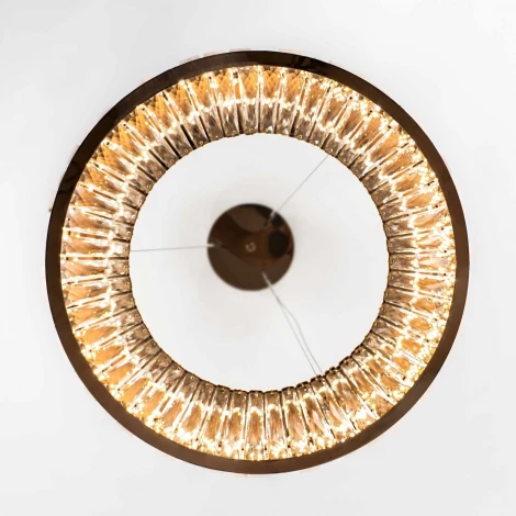 Подвесная люстра светодиодная с регулировкой цветовой температуры Modelux MODELUX ML.6988.600P GD