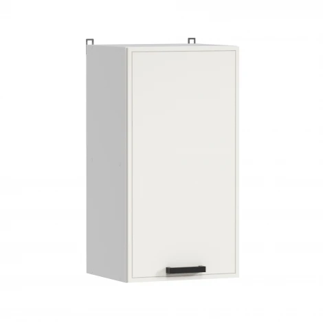 ГК Аленушка 1,6м Магнолия Молочный/Молочный, черный (без столешницы)