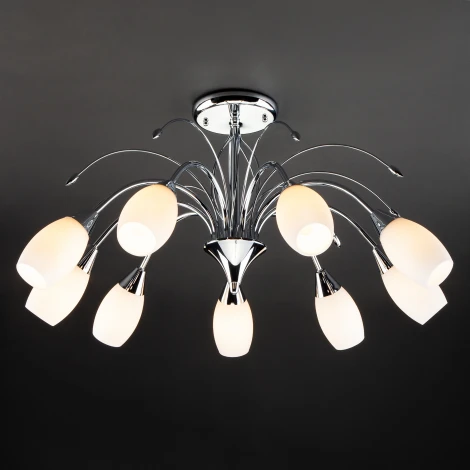 Потолочная люстра Eurosvet 22080 22080/9 хром