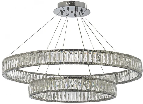 Подвесной светильник хрустальный Dio D'Arte Caneva Caneva L 1.5.80+50.100 N