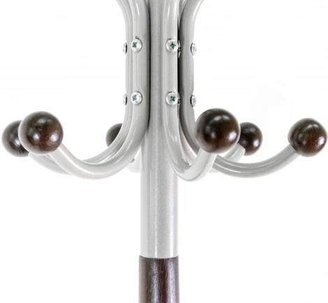 Вешалка напольная Д 4 металлик/ венге от фабрики Mebelik