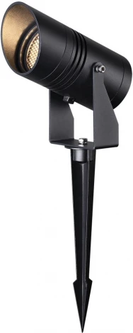 Грунтовый светильник Odeon Light Stim 6647/15GL3 металл/металл IP65 LED 15W 3000K 220V