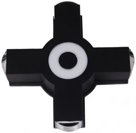 Архитектурная подсветка светодиодная Reluce 08231-9.2-005U LED3W+4*3W RGB BK (220V, IP44)