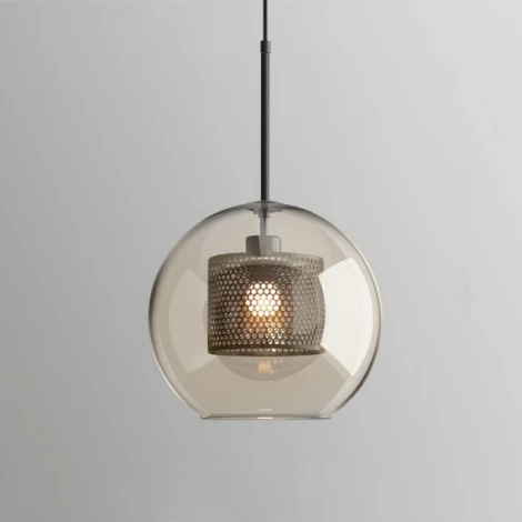 Подвесной светильник Catch Amber Ball M D24 ImperiumLoft Catch-Amber01 (200984-26) (220V, на проводе)