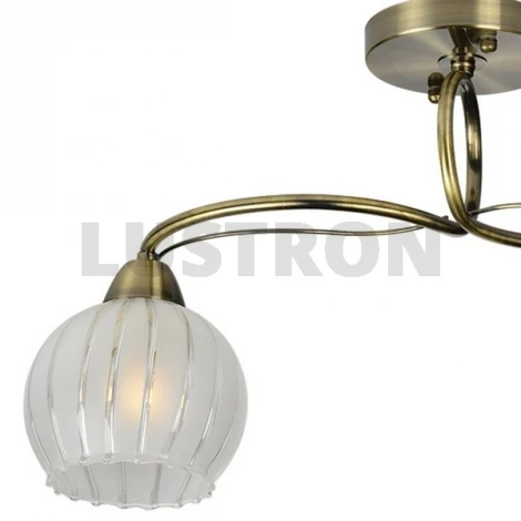 Потолочная люстра IDLamp Brunilda 237/2PF-Oldbronze