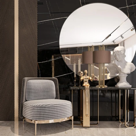 Настольная лампа Loft It Empire 10284 (220V, выключатель, круглые)