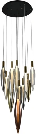 Подвесная люстра каскадная Aployt Emilin APL.854.06.47 (LED, 220V, на проводе)