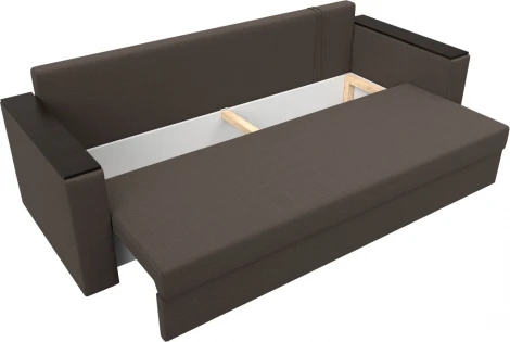 Диван прямой Атланта Лайт без стола Лига Диванов (Рогожка) арт.126171