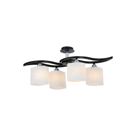 Потолочная люстра IDLamp Gabriella 859/4PF-Dark