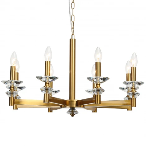 Подвесная люстра Stilfort Albert 1048/03/08P (220V, на цепи, свеча)