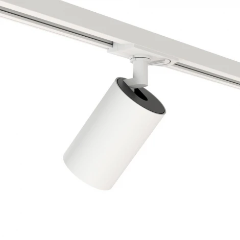 Трековый светильник однофазный 7W 220V White/Gold RAUMBERG R8150WhGd