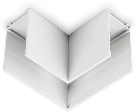 Коннектор угловой для накладного магнитного шинопровода Ambrella TRACK SYSTEM GL1031