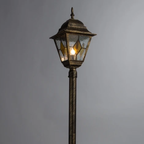 Наземный фонарь Arte Lamp Berlin A1016PA-1BN