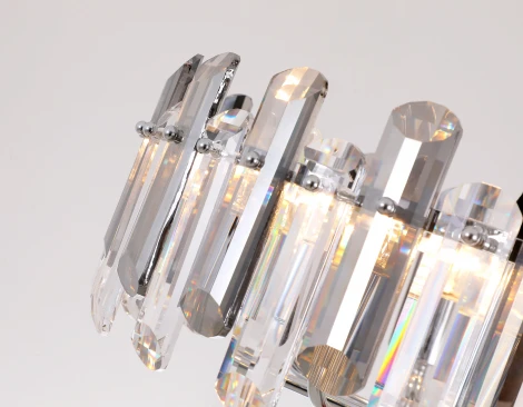 Подвесная люстра Ambrella Traditional TR5303 (220V, хрусталь, на цепи, круглые)