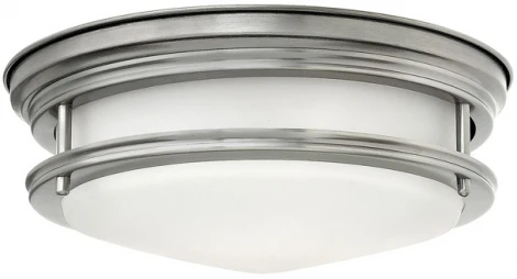 Потолочный светильник круглый Hadrian QN-HADRIAN-FS-AN-OPAL Hinkley (220V, IP44)