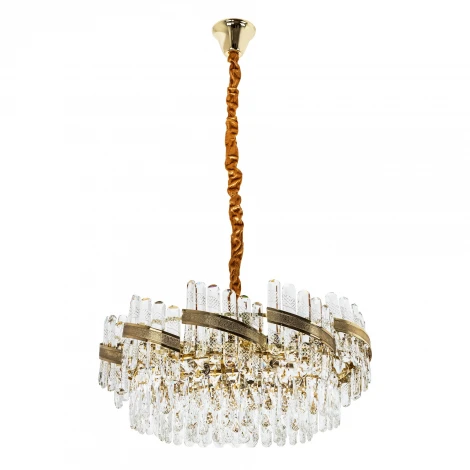 Подвесная люстра хрустальная Modelux MODELUX ML.750.12 GD