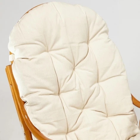 Кресло-качалка VIENNA (разборная) / без подушки ротанг top quality, 58x133x102 см, Cognac (коньяк) Tetchair 12997