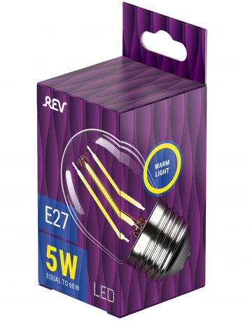 Лампочка светодиодная филаментная REV 32423 2