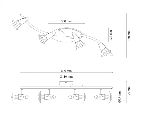 Спот Globo LORD 54330-4