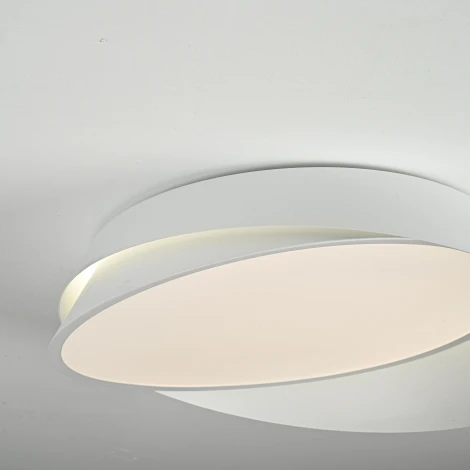 Потолочный светильник круглый Shell D40 White Imperiumloft Shell (102036-26) (LED, 220V, пульт управления, круглые)