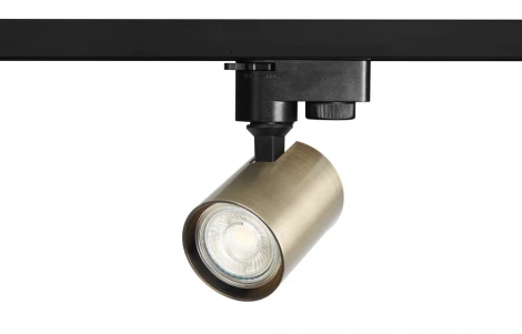 Трековый светильник Crystal Lux Clt 0.31 001 60 BL-BZ (220V)