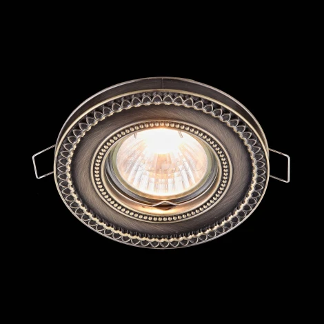 Встраиваемый точечный светильник Maytoni Metal Classic DL302-2-01-BS