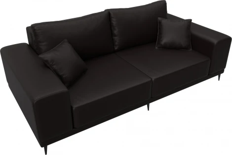 Диван прямой Льюес Лига Диванов (Экокожа) арт.126693