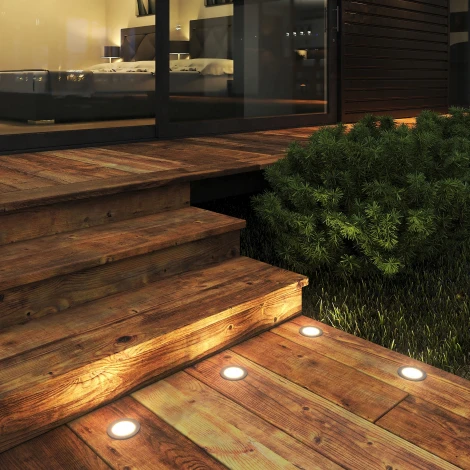 Встраиваемый светильник уличный Elektrostandard MRL LED 1108 алюминий