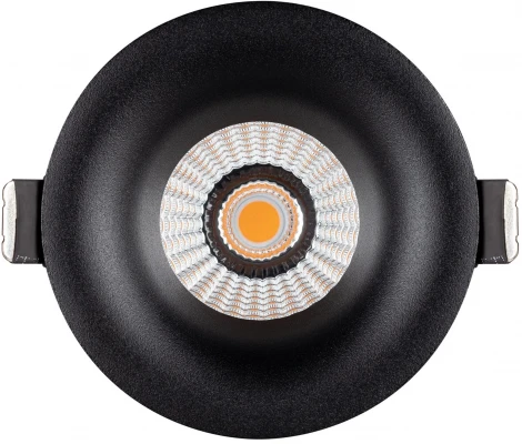 Встраиваемый точечный светильник MS-FOGGY-BUILT-R86-10W Warm3000 (BK, 60 deg, 230V) (Arlight, IP54 Металл) 044630 (LED)