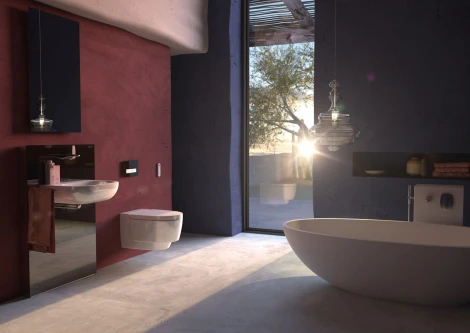 Унитаз подвесной Geberit AquaClean Mera Classic 146.204.11.1 альпийский белый