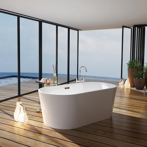 Акриловая ванна Swedbe Vita 8800