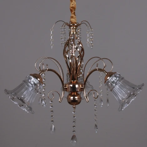 Подвесная люстра Reluce 02348-0.4-03 FGD+CL (220V, на цепи)