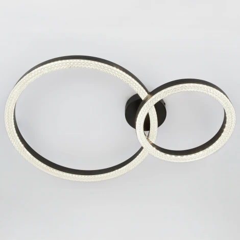 Потолочная люстра светодиодная с пультом ЭРА Bloom CLL-1-78-RC BK