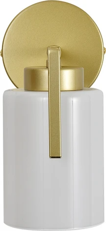 Бра Escada Style 1142/1 Gold 1x60Вт E27, металл/стекло, золото/матовый, с выключателем (220V)