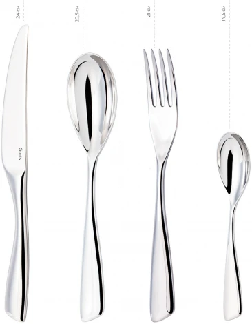 Набор столовых приборов Bergamo 24 предмета, 6 персон арт. 02/24 02/24 Gottis