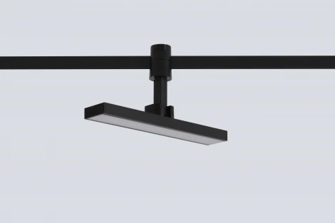 Трековый светильник светодиодный для гибкой магнитной системы Crystal Lux Trace 48V CLT 0.37 001 10W BL SMART