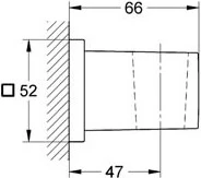 Настенный держатель Grohe Euphoria Cube 27693000