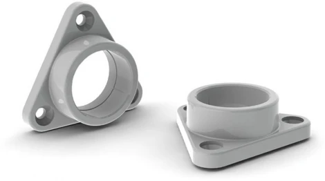 Держатель в шкаф для ALU-ROUND (Пластик) 015533 Arlight