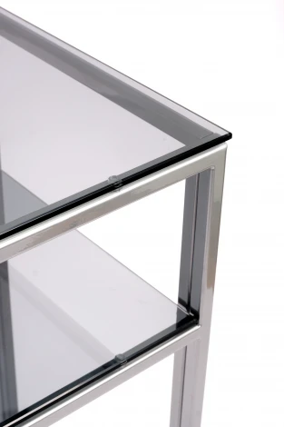 Консольный стол AllConsoles 1041-CS grey серебряный