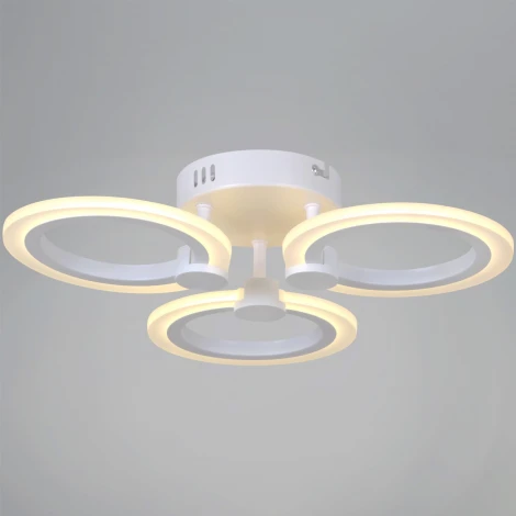 Потолочная люстра на штанге светодиодная Reluce 09501-0.3-03 WH (220V)