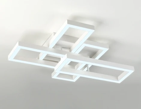 Потолочная люстра светодиодная с пультом Ambrella Acrylica FA1001