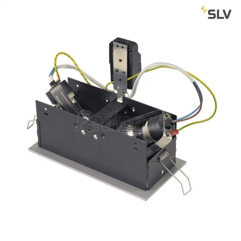 Встраиваемый точечный светильник Slv Indi Rec 112434