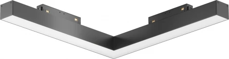 Трековый угловой линейный светильник 48V Basis Gravity 4000K 24Вт 120° LED (магнитный) Maytoni Technical TR078-2-24W4K-B